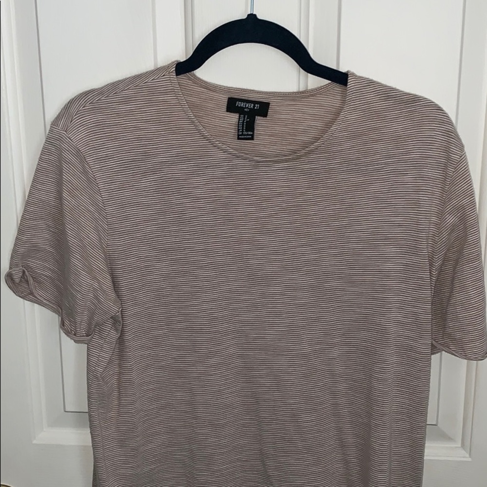 Men’s F21 striped tee